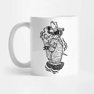 smoking hand Mug